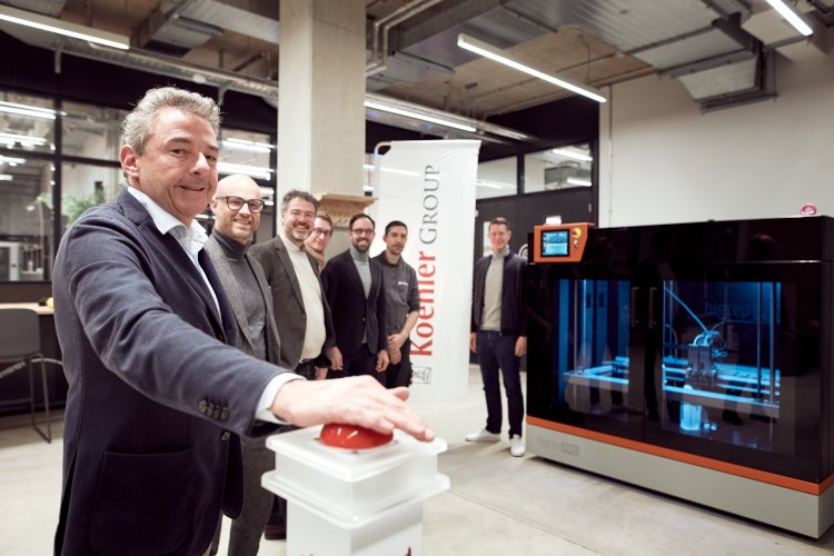 El Grupo Koehler apoya las innovaciones y pone a disposición de MakerSpace la impresora 3D de gran formato de BigRep