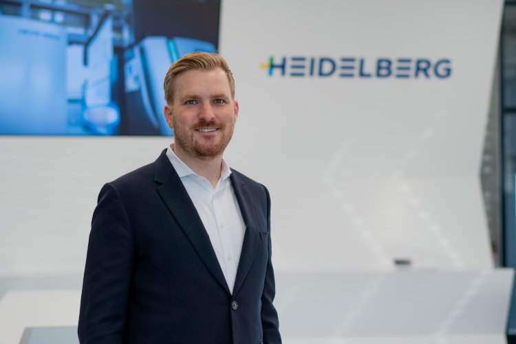 Florian Pitzinger is new Head of Group Communications at HEIDELBERG