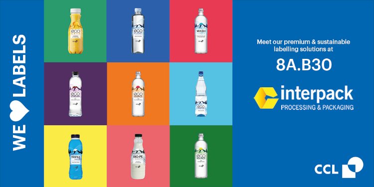 CCL label to present sustainable and digital label solutions at Interpack 2023