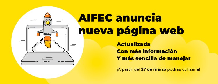 AIFEC anuncia el lanzamiento de su nuevo sitio web