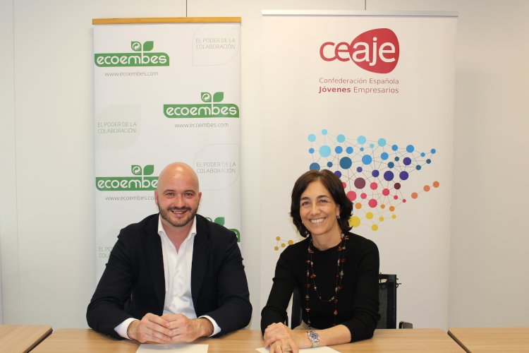 CEAJE y Ecoembes firman un acuerdo para impulsar la economía circular y el reciclaje en la empresa