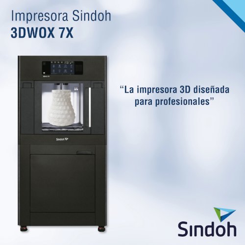 GM Technology lanza la impresora Sindoh 3DWOX 7X