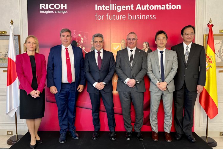 Ricoh presenta la reciente adquisición de PFU y su nueva Hyperautomation Factory en Madrid para toda Europa