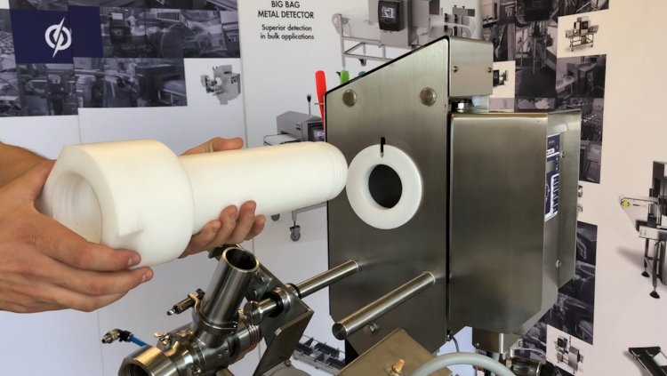 Fortress launches ultra-hygienic pump metal detector for meat processors at Interpack