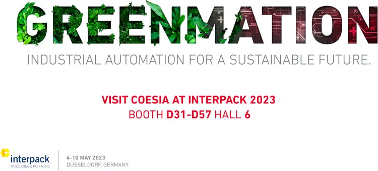 Coesia at Interpack 2023: Greenmation, Industrial Automation for a Sustainable Future
