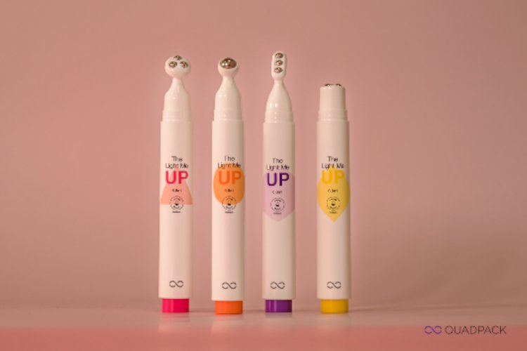 Quadpack presenta el Light Me Up, el lápiz airless rellenable para todas las marcas de belleza