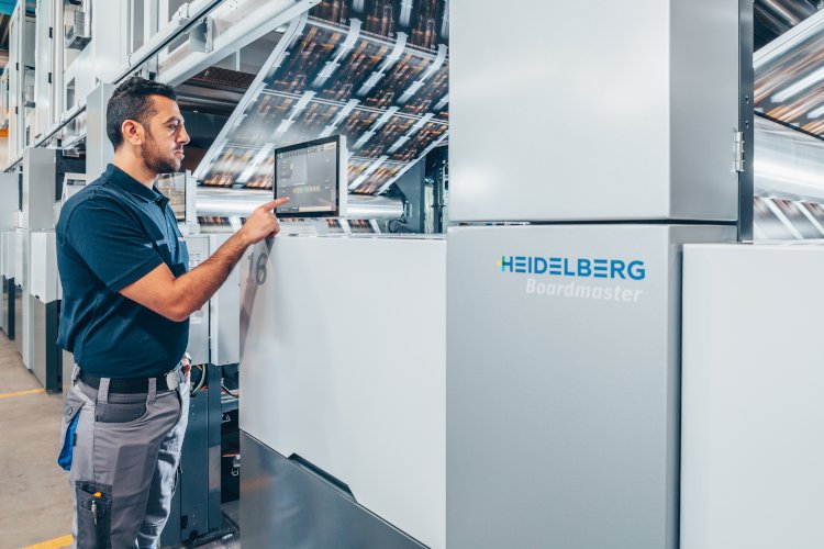 HEIDELBERG presentó en Interpack el nuevo sistema de impresión para flexografía Boardmaster