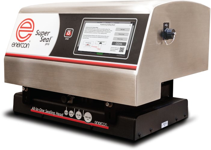 Enercon unveiled its most innovative induction cap sealer the Super Seal™ Pro at Interpack 2023