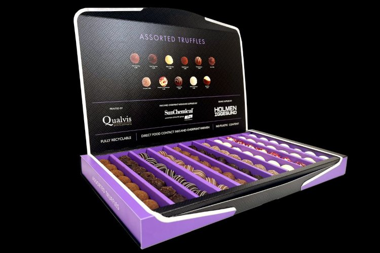 Sun Chemical collaborates with Qualvis Packaging to produce sustainable carton solution for Whitakers Chocolates