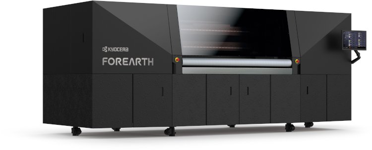 Kyocera announces Forearth, the new sustainable inkjet printer for textiles