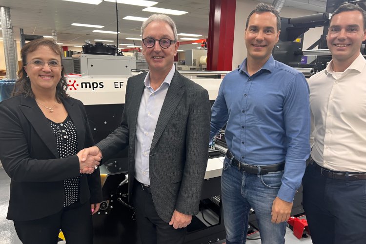 Redfern Labels welcomes new MPS EF 340 next generation flexo press