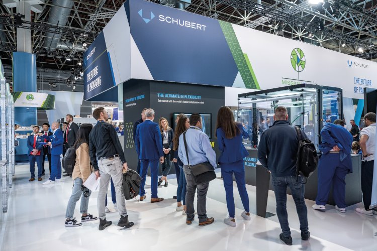 Schubert is delighted with the outcome at Interpack