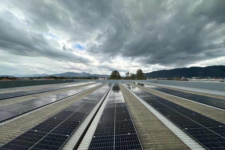Inaugurado el parque fotovoltaico que cubre la planta de producción de 4GRAPH