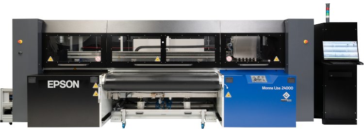Epson presentó en Itma su nueva impresora con la gama de colores más amplia de la serie Monna Lisa ML-24000