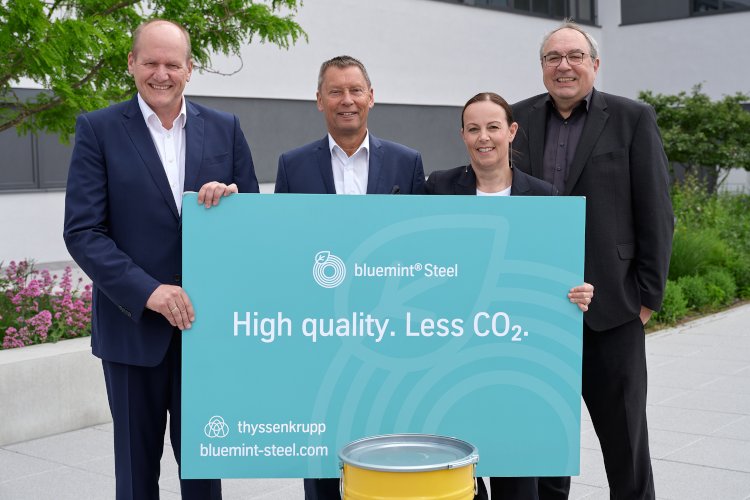 Sika now also relies on sustainable bluemint® packaging steel from thyssenkrupp Rasselstein