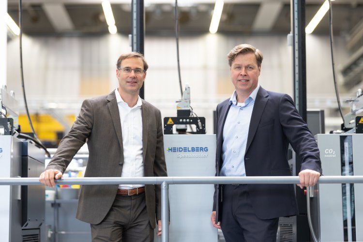 Gunnar Vogt pasar&aacute; el relevo de la direcci&oacute;n de HEIDELBERG Spain a Roland Krapp el 1 septiembre. Foto tomada en el Print Media Center.
