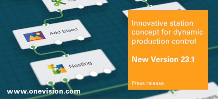 Onevision develops new station concept to keep an overview of the production status of products
