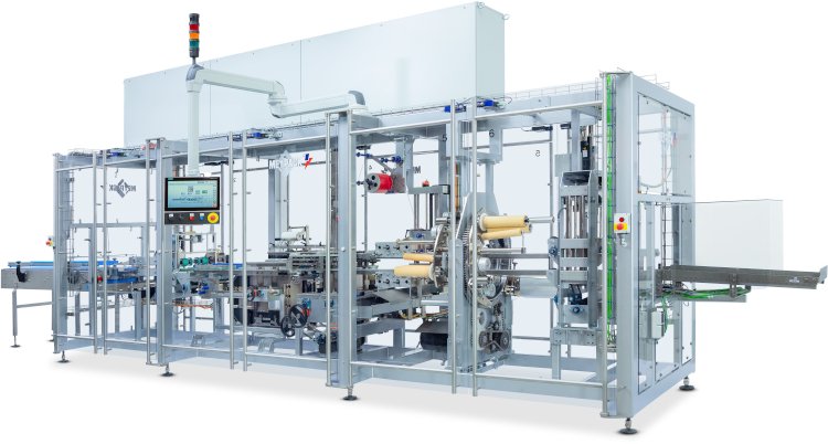 Menos material y ahorro de energ&iacute;a: la nueva m&aacute;quina envolvedora con film extensible en fr&iacute;o de Meypack