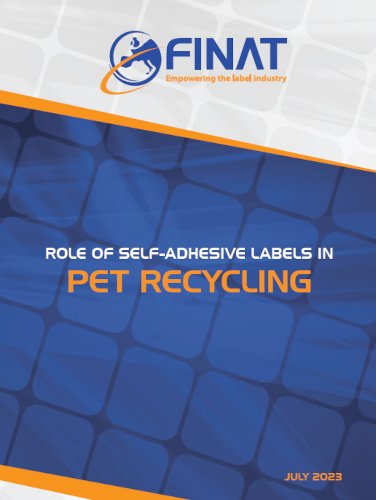 FINAT Unveils Whitepaper Role Of Self-Adhesive Labels In PET Recycling