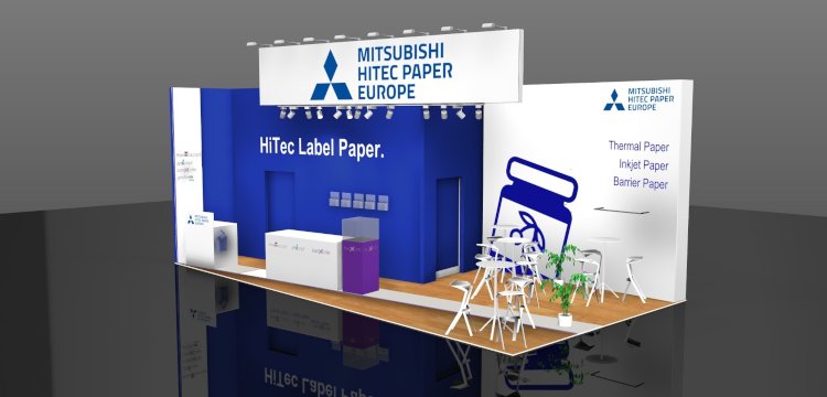 Productos nuevos y probados de Mitsubishi HiTec Paper en Labelexpo Europe 2023