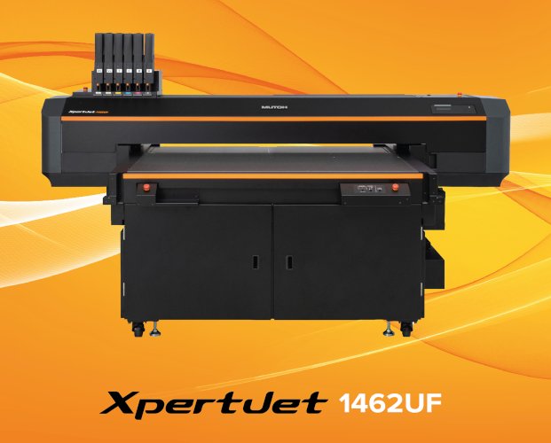 Mutoh Europe anuncia el lanzamiento en EMEA de la impresora plana UV-LED XpertJet 1462UF A1