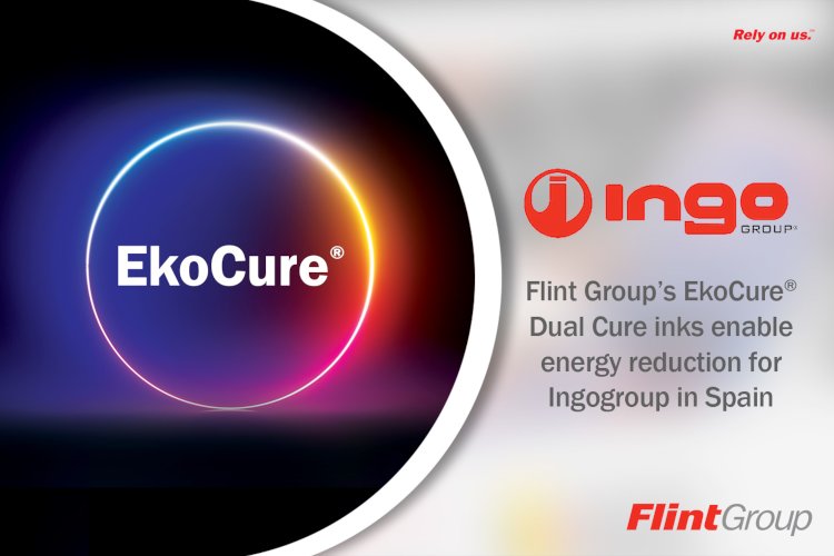 Las tintas EkoCure® Dual Cure de Flint Group permiten la reducción de energía para Ingogroup en España