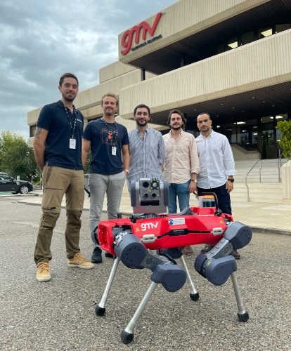 GMV y ANYbotics se asocian para revolucionar las inspecciones industriales a trav&eacute;s de la rob&oacute;tica aut&oacute;noma