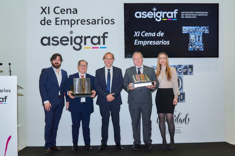 Aseigraf celebró su XI Cena de Empresarios – Homenaje “Gráficos 50 años”