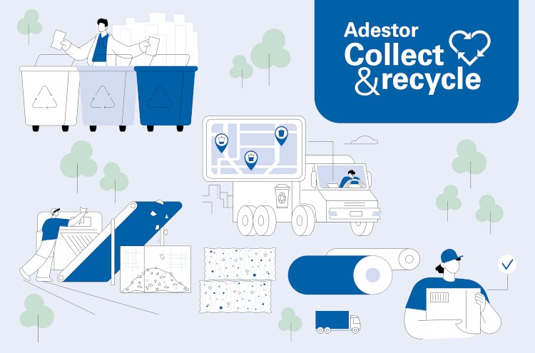 Nuevo servicio Adestor Collect & recycle: un simple gesto para un gran propósito