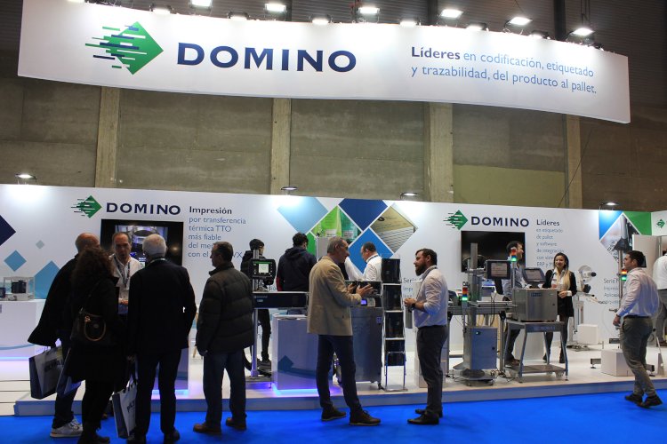 Domino presentó sus innovadoras etiquetadoras Mx y la solución Vx en Empack Madrid