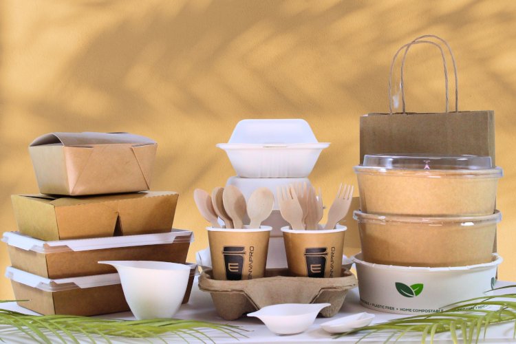 Envases compostables y biodegradables de Envapro para aprovechar la comida sobrante de los restaurantes