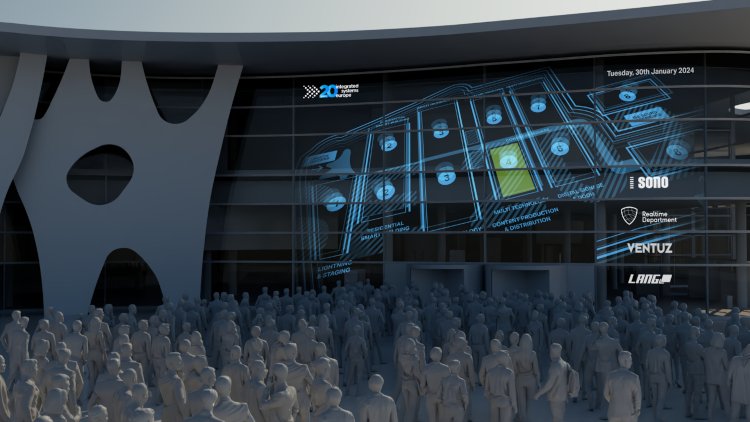 Una atractiva pantalla LED transformará el Acceso Sur de Fira de Barcelona Gran Via con motivo de ISE 2024