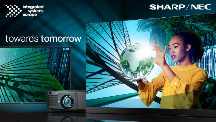 SHARP/NEC mostrará en ISE 2024 sus novedades en soluciones audiovisuales profesionales para una mayor eficiencia energética