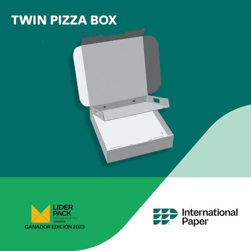 International Paper gana el premio WorldStar 2024 por su Twin Pizza Box