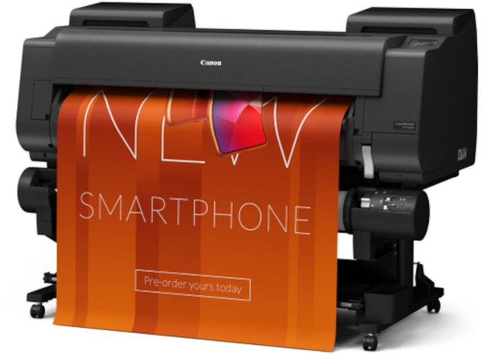 Canon presenta la nueva serie de impresoras de gran formato imagePROGRAF GP de 7 colores, con tintas naranja y gris
