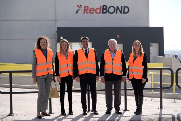 RedBOND Composites recibe la visita del alcalde de Alicante, Luis Barcala
