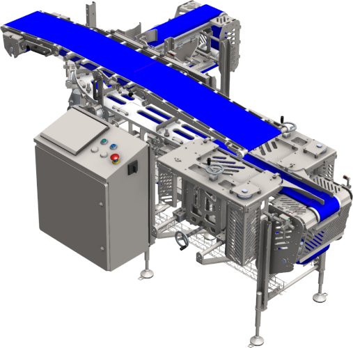 The new Qupaq Flex Loader meets the need for higher flexibility in the meat-packing industry