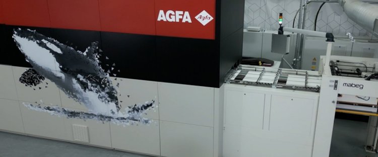The Delta Group first official customer site for Agfa’s SpeedSet Orca single-pass inkjet press