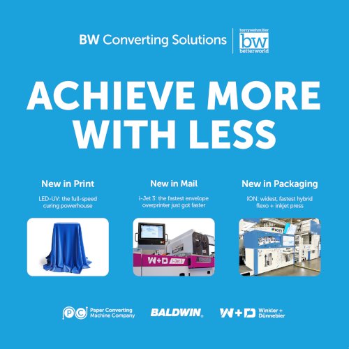 BW Converting unlocks next-gen printing, packaging and mail solutions at Drupa