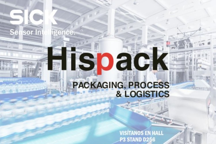 SICK presentará sus soluciones innovadoras para el sector del packaging en Hispack 2024