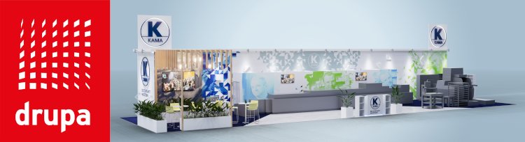 Innovative Finishing at drupa with Kama