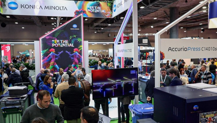 Konica Minolta destac&oacute; en C!Print Madrid 2025 como referente en soluciones de impresi&oacute;n digital