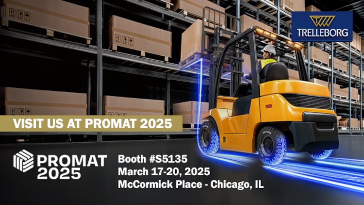 Trelleborg Tires elevates performance in material handling applications at ProMat 2025