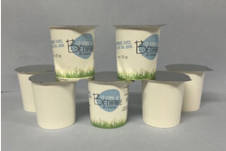 Guyenne Papier y LFI Emballages revolucionan los envases de yogur con un tarro de cart&oacute;n totalmente sin pl&aacute;stico, reciclable y biodegradable
