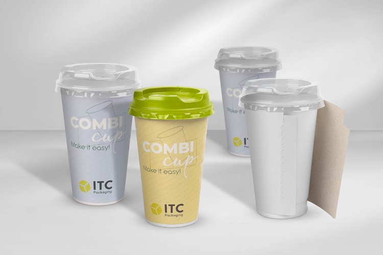 ITC Packaging lanza CombiCup, la nueva soluci&oacute;n de packaging funcional que combina pl&aacute;stico y cart&oacute;n