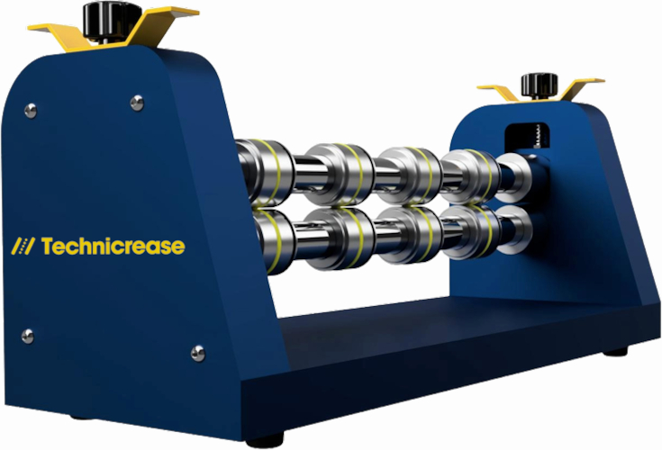 Tech-ni-Fold lanza un innovador sistema de hendido rotativo para eliminar el agrietamiento de los pliegues en rotativas