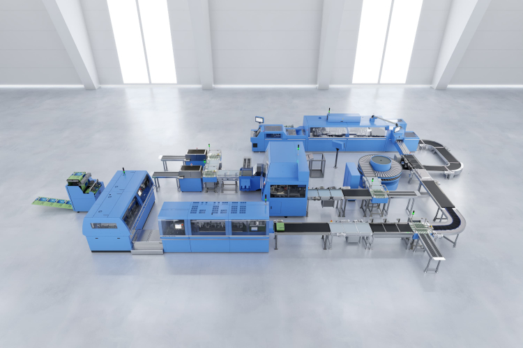 La nueva SigmaLine Compact, la nueva encuadernadora en rústica Antaro Digital y la guillotina robotizada InfiniTrim forman un equipo perfecto. La solución permite producir de forma eficiente microtiradas personalizadas de hasta un solo libro a una velocidad máxima de 2.000 ejemplares por hora en un espacio reducido