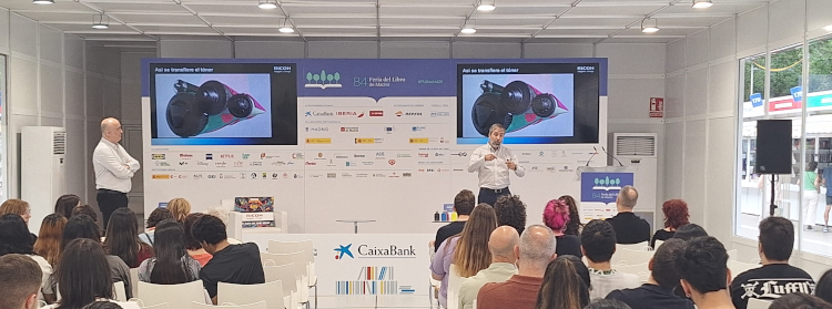 Los futuros profesionales de la edici&oacute;n acudieron a la 84&ordf; Feria del Libro de Madrid de la mano de Torraspapel Distribuci&oacute;n, Xerox y Ricoh