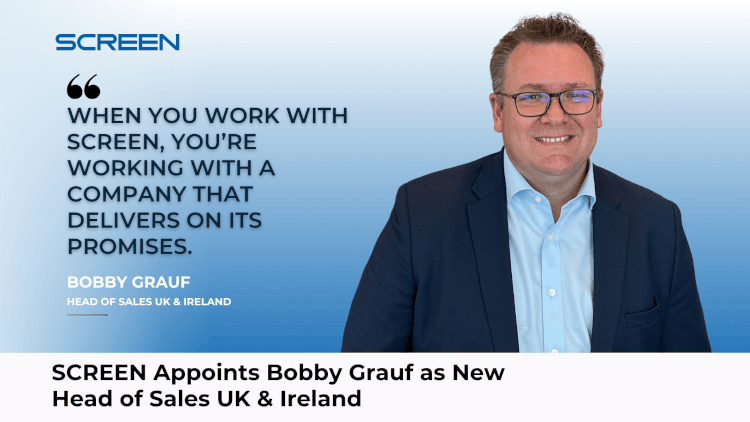 SCREEN nombra a Bobby Grauf nuevo Director de Ventas para Reino Unido e Irlanda