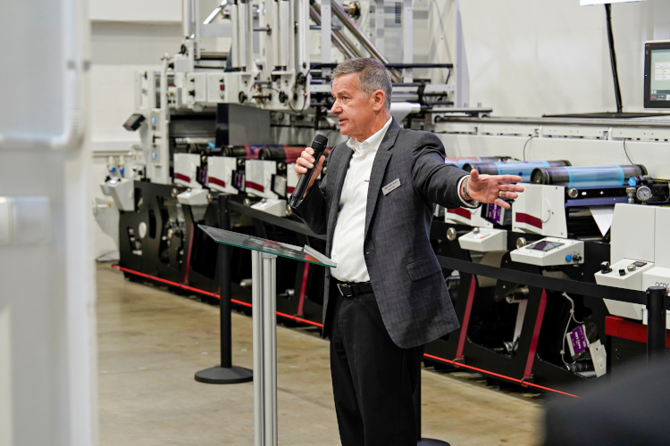 International Open House at Mark Andy’s European Technology Center